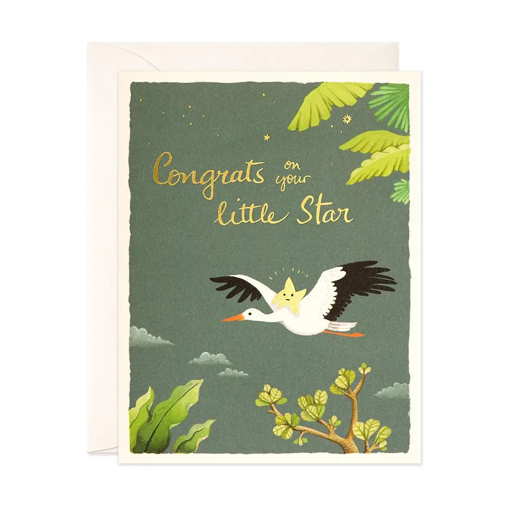 JooJoo Paper Greeting Card - Little Star