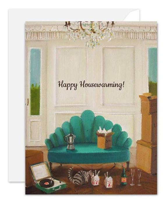 Greeting Card - Happy Housewarming