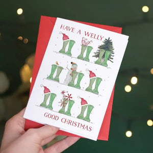 Greeting Card - Welly Good