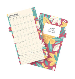 2025 Filofax Refill - Personal Week On Two Pages, Floral