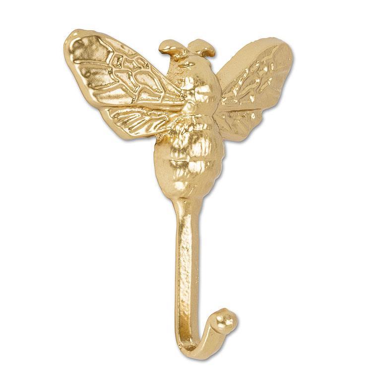 Wall Hook - Gold Bee