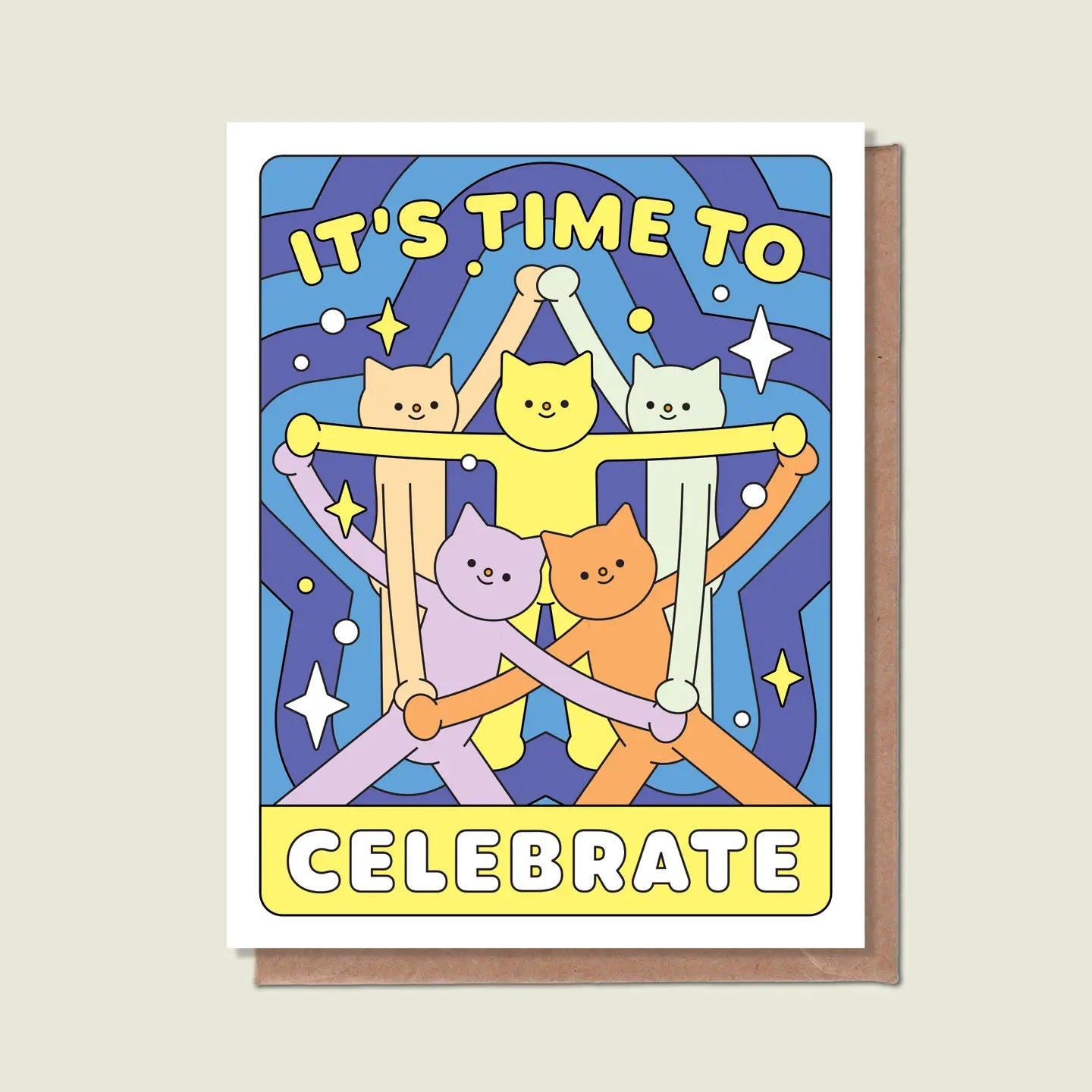 Épée Lapin Studio Greeting Card - Time To Celebrate