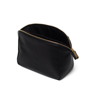 Herschel Milan Vegan Leather Toiletry Bag - Black