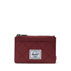 Herschel Oscar Cardholder Wallet - Red Quilted