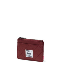 Herschel Oscar Cardholder Wallet - Red Quilted