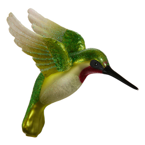 Ornament - Glitter Hummingbird