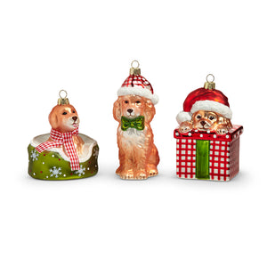 Ornament - Celebrate The Season Assorted Pups