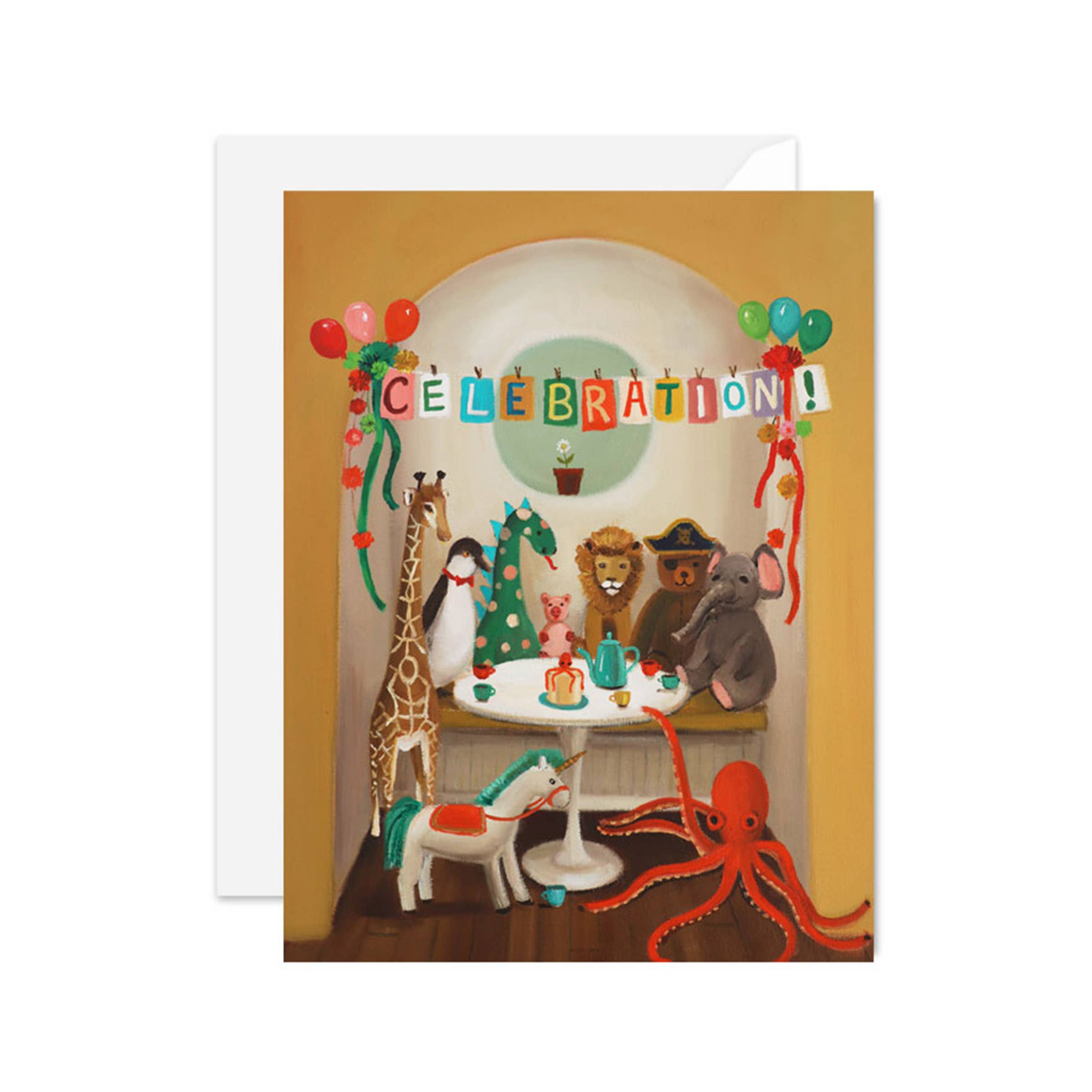 Greeting Card - The Tea Party