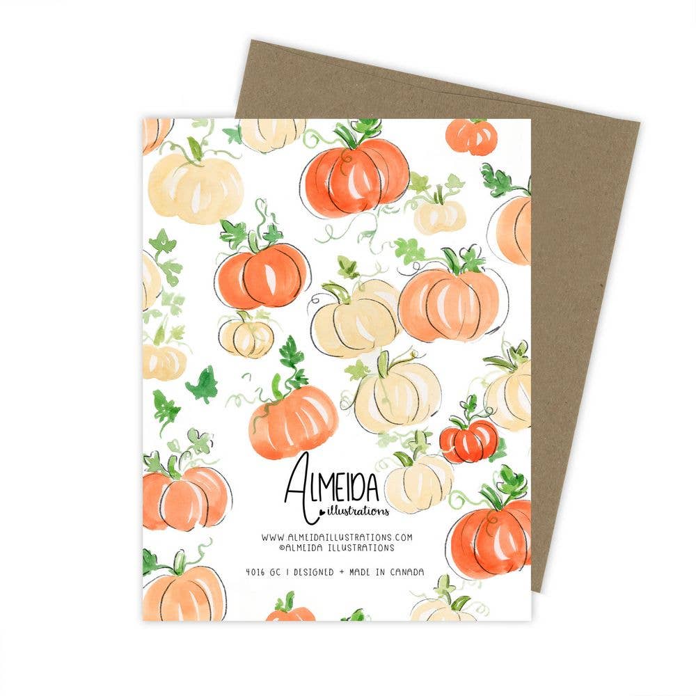 Greeting Card - Hey Pumpkin!