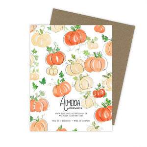 Greeting Card - Hey Pumpkin!