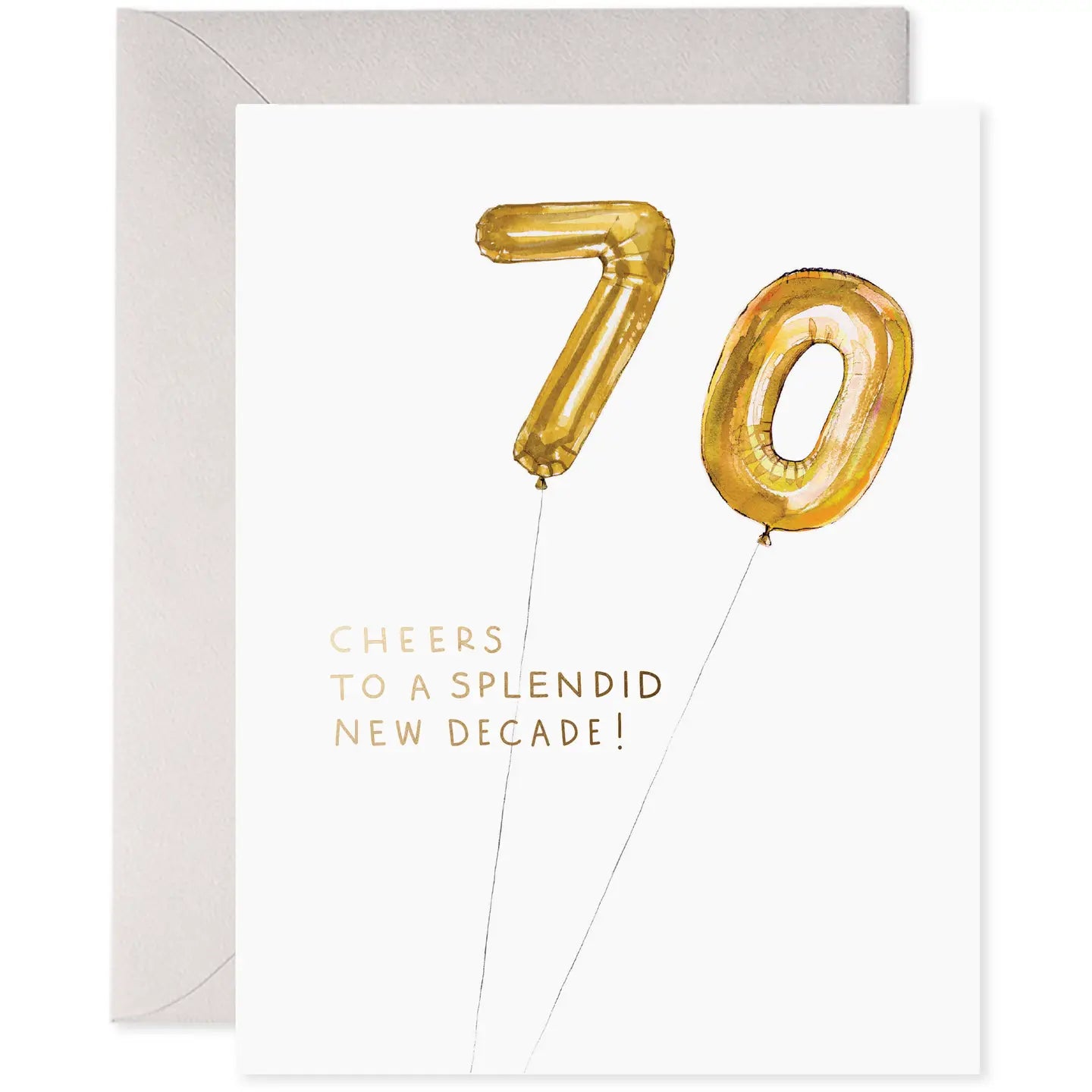 E Frances Greeting Card - Helium 70