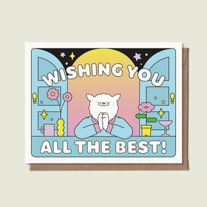 Épée Lapin Studio Greeting Card - Wishing You All The Best