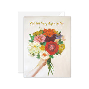 Greeting Card - You Are Very Appreciated