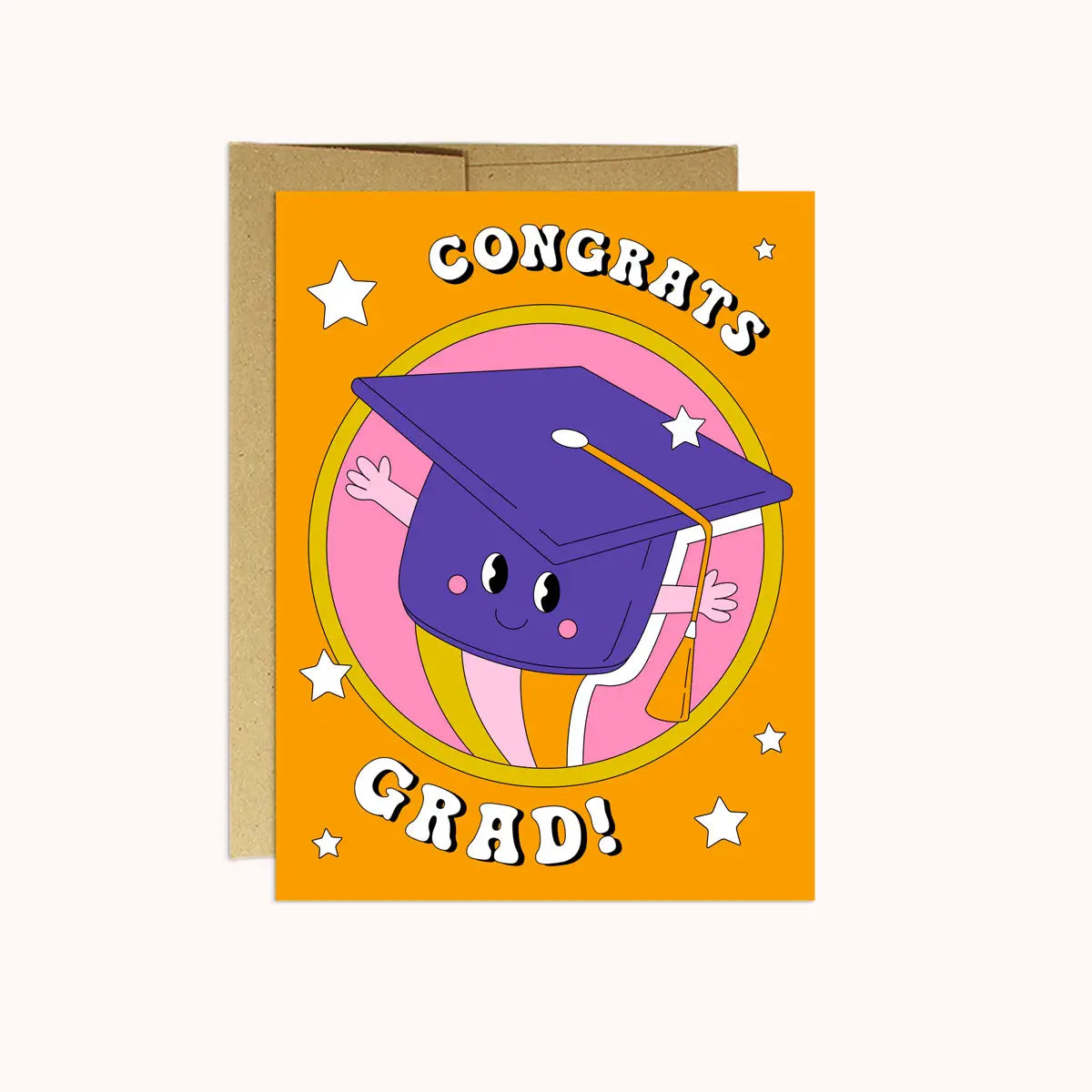 Party Mountain Greeting Card - Congrats Grad!