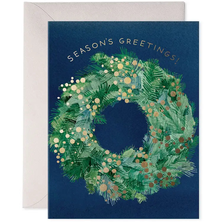 E Frances Boxed Notes - Season's Greens