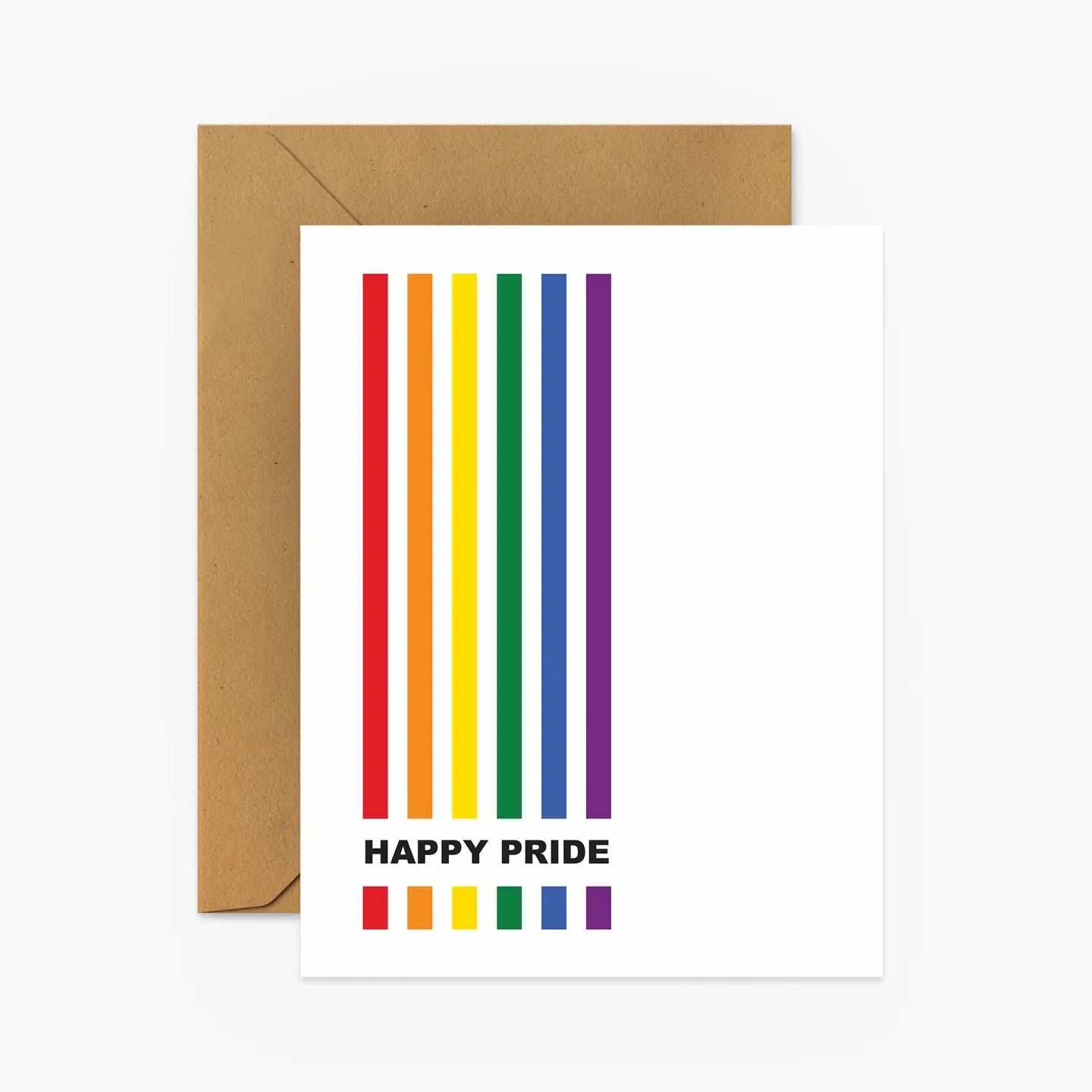 Footnotes Greeting Card - Happy Pride