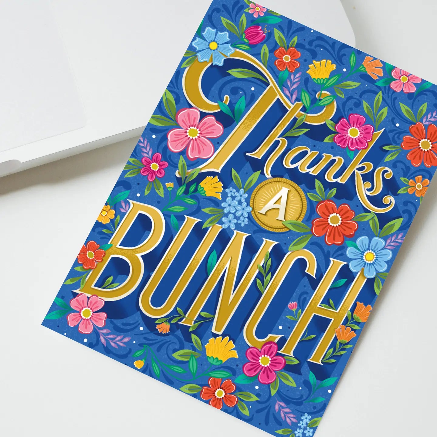 Greeting Card - Thanks A Bunch