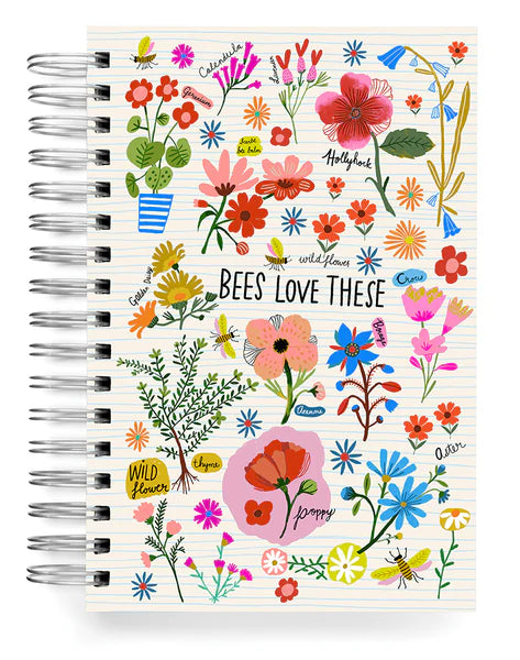 Ecojot Notebook - Bees Love These