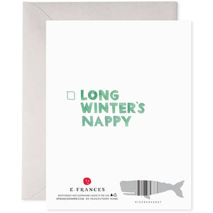 E Frances Greeting Card - Holiday Checklist