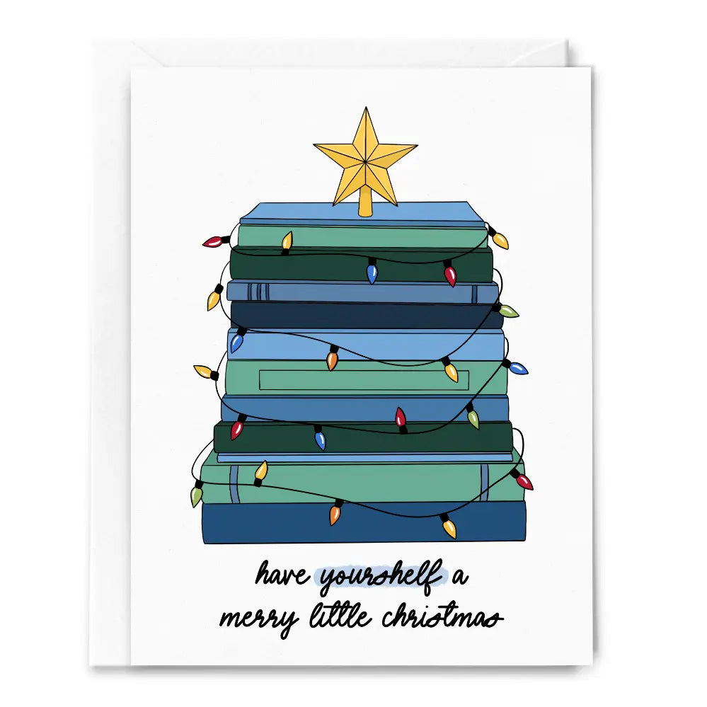 Greeting Card - Have Yourshelf A Merry Little Christmas