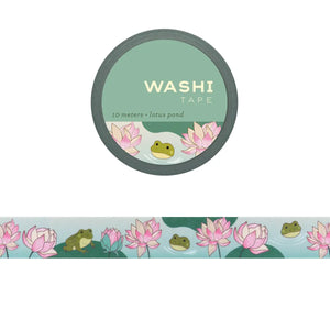 Washi Tape - Lotus Pond