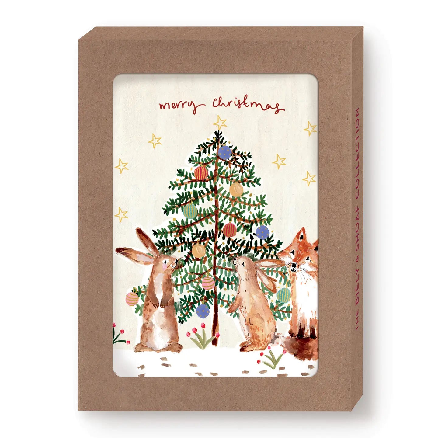 Biely & Shoaf Boxed Notes - Bunny & Fox Christmas