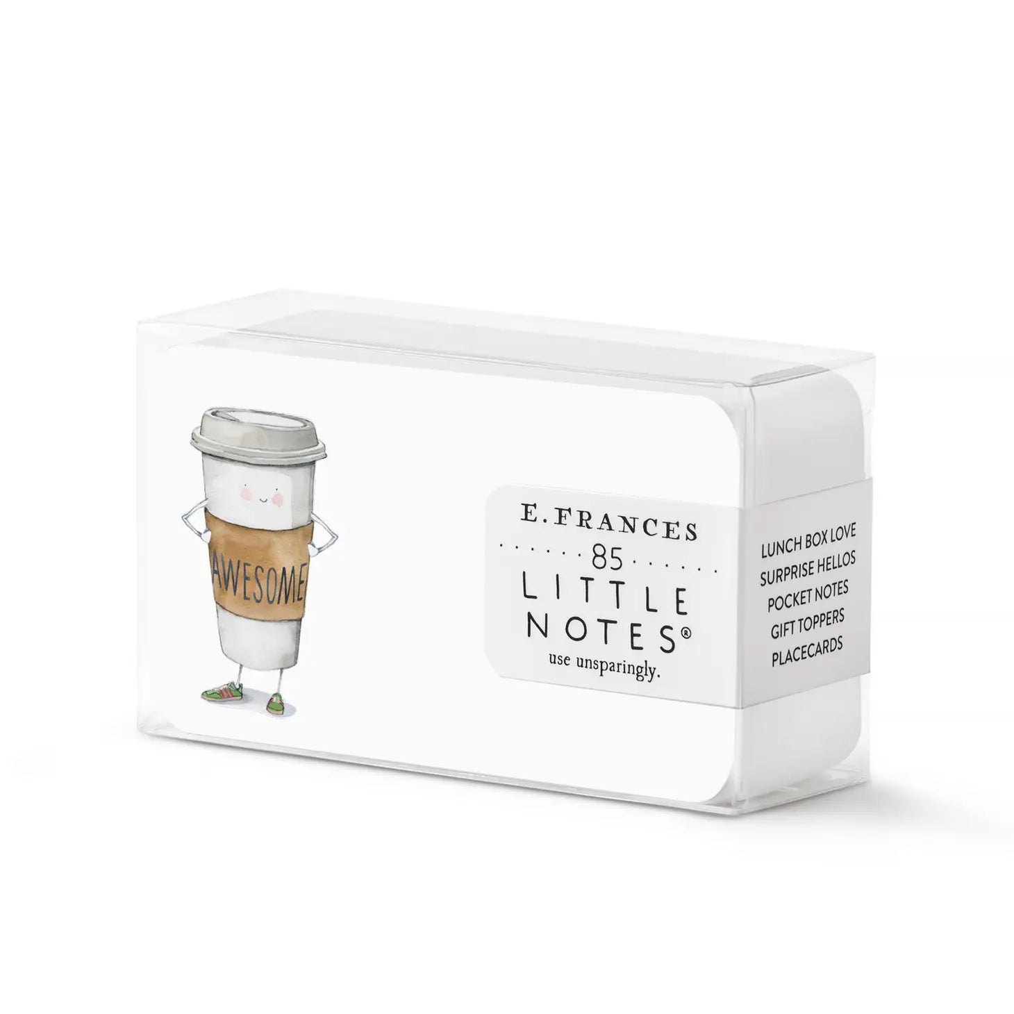 E Frances Boxed Little Notes - Awesome Coffee