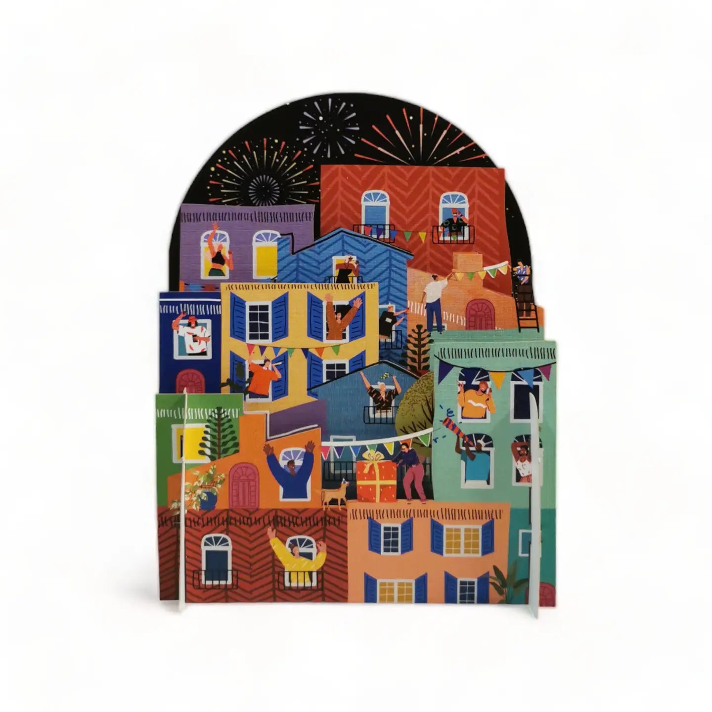 Pop-Up Greeting Card - House Party