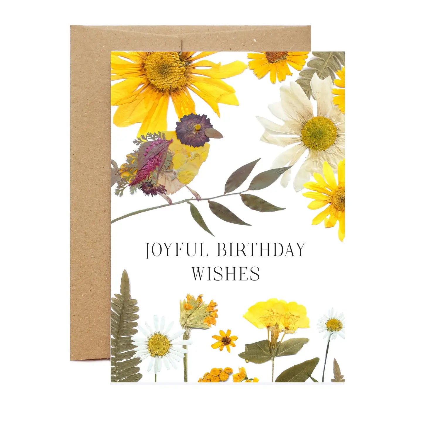 Seek & Bloom Greeting Card - Joyful Birthday Wishes