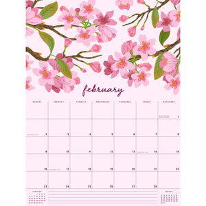 Wall Calendar - Flourish