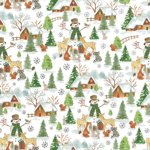 Roll Wrap - Holiday Woodland