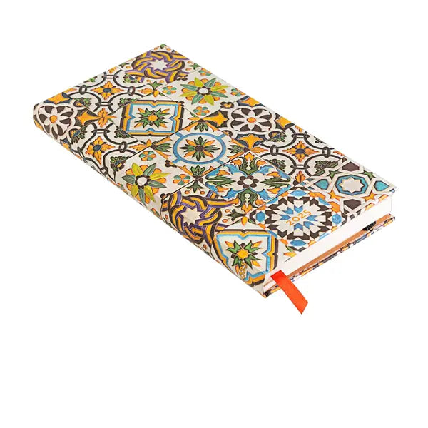 Paperblanks 2025 Slim Weekly Planner - Porto Portuguese Tiles