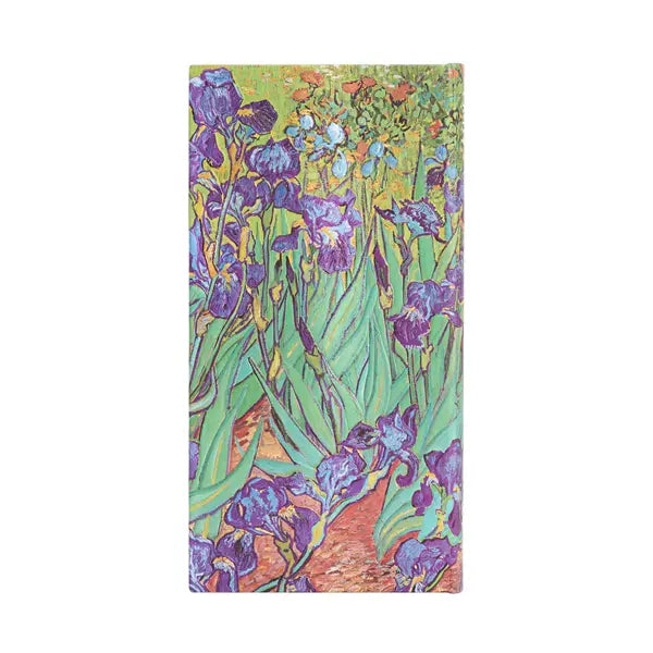 Paperblanks 2025 Slim Weekly Planner - Van Gogh's Irises