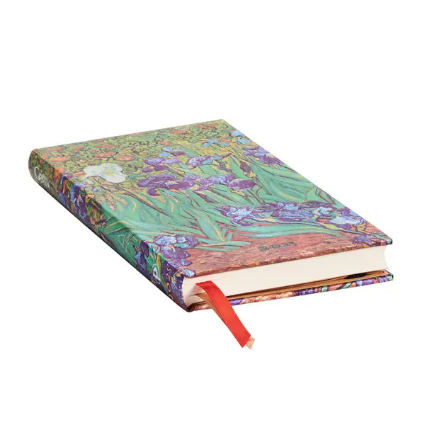 Paperblanks 2025 Slim Weekly Planner - Van Gogh's Irises