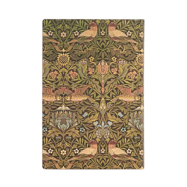 Paperblanks 2025 Mini Weekly Planner - William Morris Birds