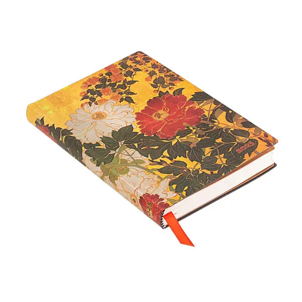 Paperblanks 2025 Mini Weekly Planner - Natsu Rinpa Florals