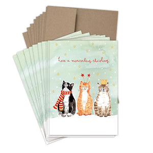 Biely & Shoaf Boxed Notes - Cats Meowvelous Christmas