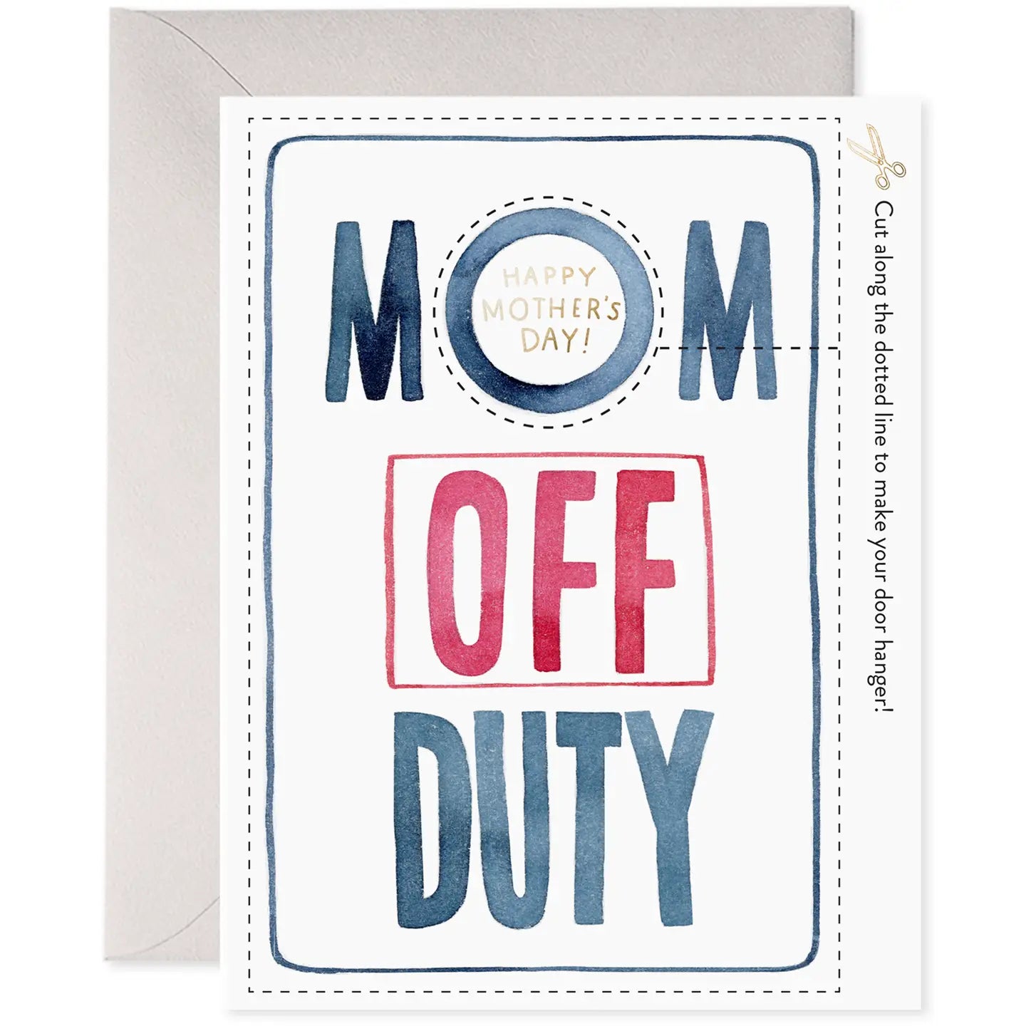 E Frances Greeting Card - Door Hanger Mom