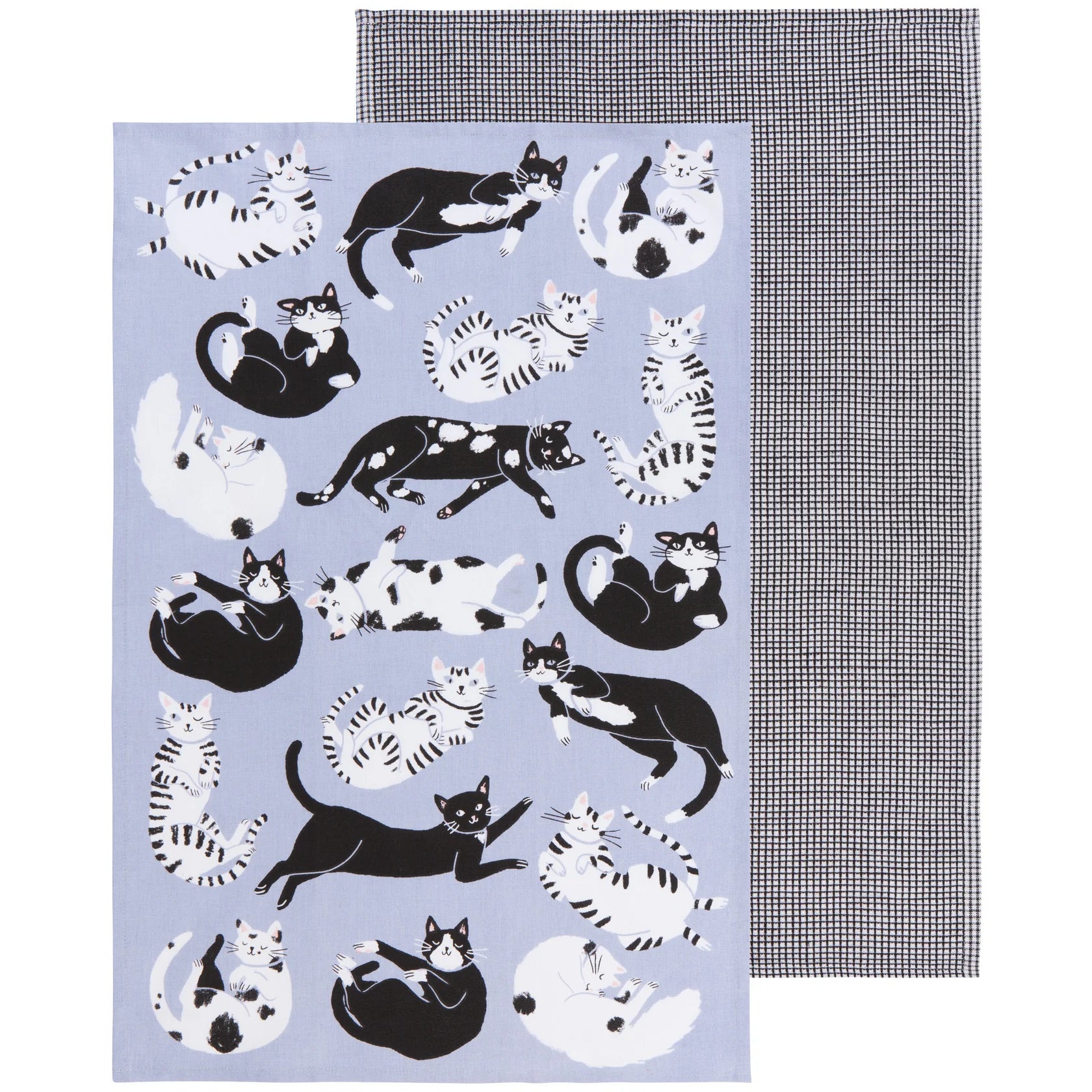 Tea Towels - Meow & Furever - Set of 2