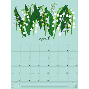 Wall Calendar - Flourish