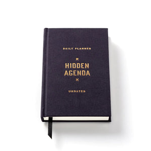 Mini Daily Undated Planner - Hidden Agenda