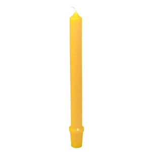 Beeswax Candle - 9" Natural Candle with Base