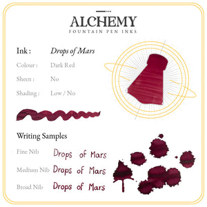 Endless Alchemy Bottled Ink - Drops Of Mars 45ml