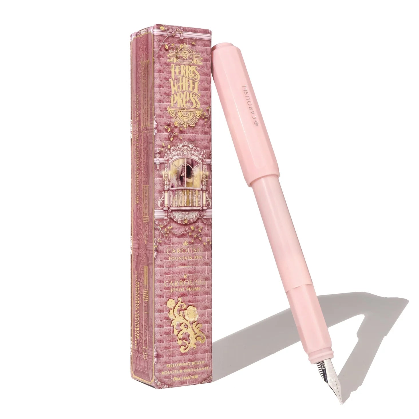 Ferris Wheel Press Carousel Fountain Pen - Billowing Blush Fine