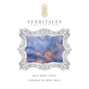 Ferris Wheel Press Bottled Ink - Down The Rabbit Hole, Blue Beryl Tonic 20ml