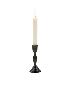 Zora Forged Candlestick - Gunmetal Large