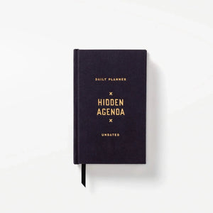 Mini Daily Undated Planner - Hidden Agenda