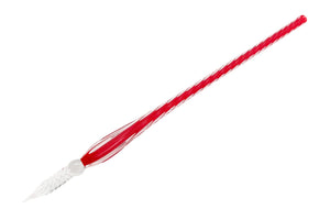 J. Herbin Twisted Glass Pen - Red