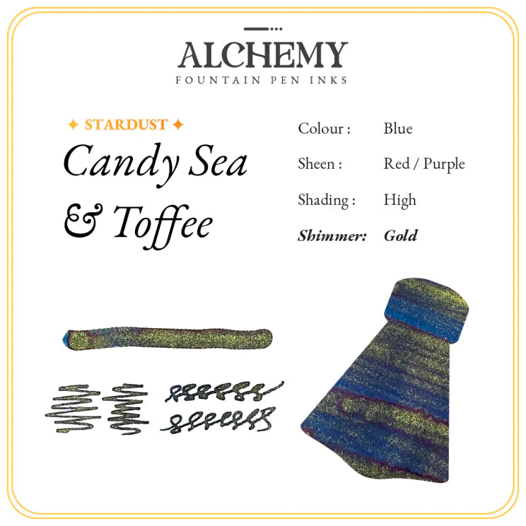 Endless Alchemy Bottled Ink - Candy Sea & Toffee 45ml