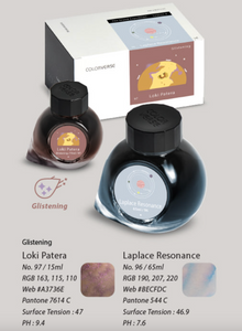 Colorverse Bottled Ink Set - Laplace Resonance + Loki Patera